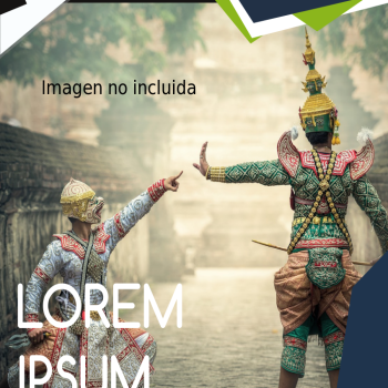 Magazine template / Plantilla de revista