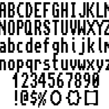 Amiga Topaz Unicode Nerd Font