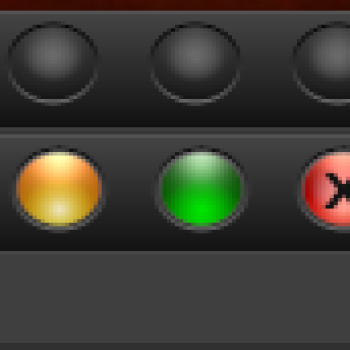 Gradient Black Metacity Theme HiDPI Support