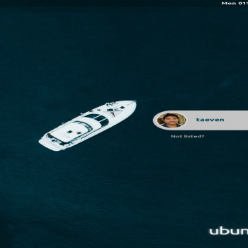 Ocean-blue-GDM theme for ubuntu