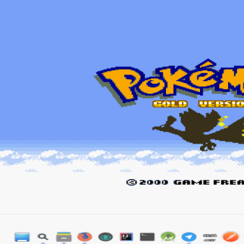Clean XFCE desktop with plank