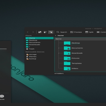 Materia Manjaro Dark