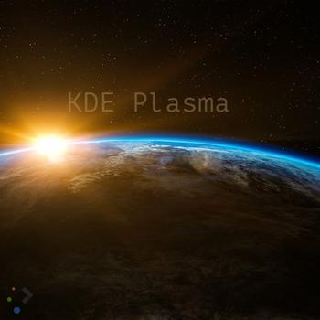 KDE Plasma Text Space