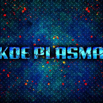 Kde Plasma abstract texture design