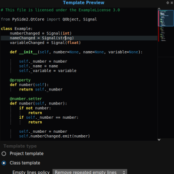 PySide2 Config