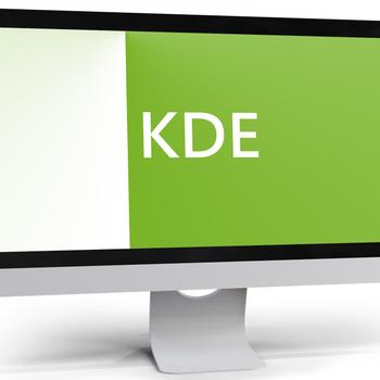 KDE abstract wallpaper box