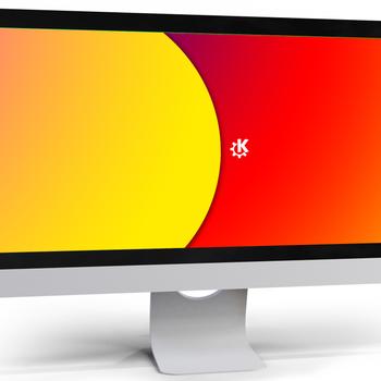 KDE abstract wallpaper 36 fire