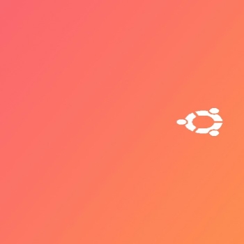 KDE abstract wallpaper orange