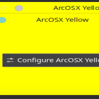 Arc OSX Yellow