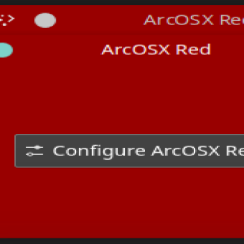 Arc OSX Red