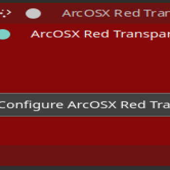 ArcOSX Red Transparent