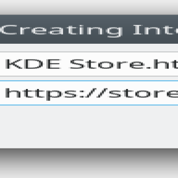 Create New Internet Shortcut