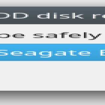 Safely Remove Disks
