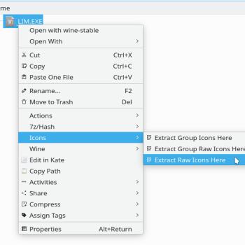 Extract Icons