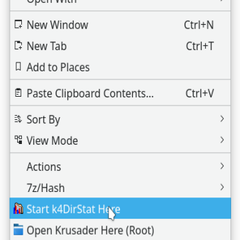 K4DirStat Here [folder statistics]