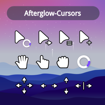 Afterglow cursors