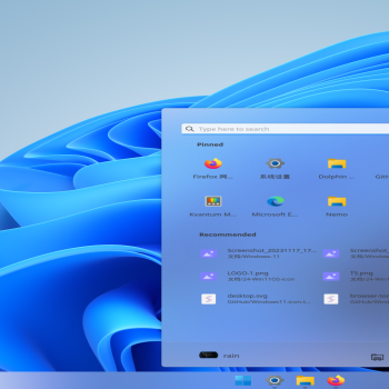 Windows11-White Plasma Theme