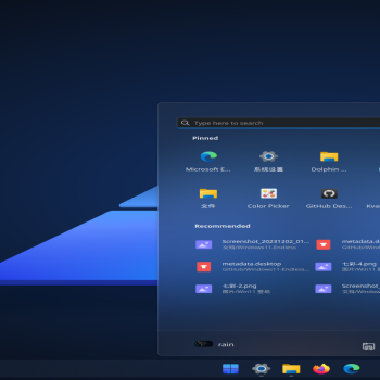 Windows11-Endless Plasma Theme