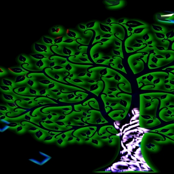 Black Linux tree