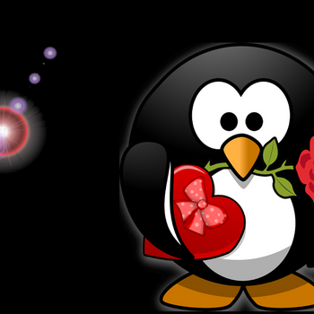 Penguin with a surprise