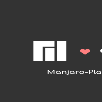 Simple Dark Wallpaper Manjaro-Plasma