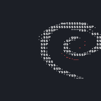 Debian Neofetch ASCII Wallpaper