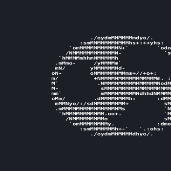Ubuntu Budgie neofetch ASCII wallpaper.