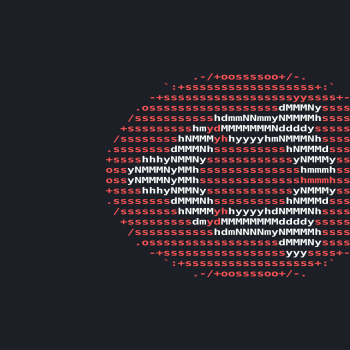 Ubuntu new neofetch ASCII wallpaper.