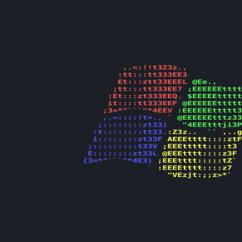 Windows 7 neofetch ASCII wallpaper.