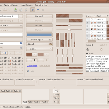 The old Ubuntu Human theme