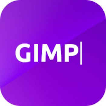 Gimp Splash Screen Purple