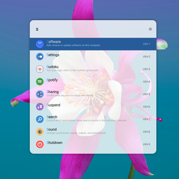 Orchis Light Ulauncher Theme