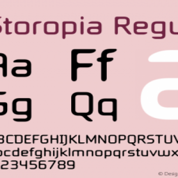 Storopia Font