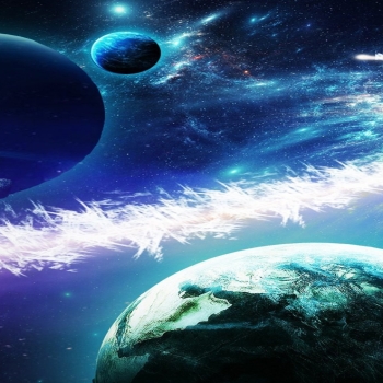 Abstract Space Desktop Wallpaper