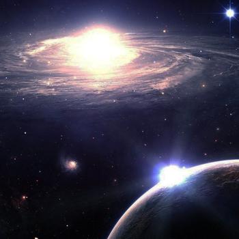 Abstract Space Desktop Wallpaper