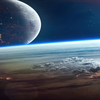 Abstract Space  Neon plasma HD Desktop Photo