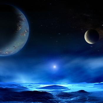 Abstract Space Desktop Wallpaper