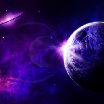 Abstract Space Desktop Wallpaper