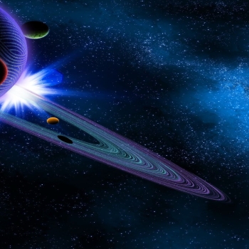 Abstract Space Desktop Wallpaper