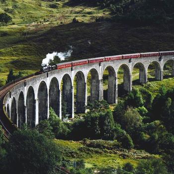 train in the bridge