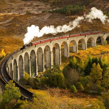 train in the bridge