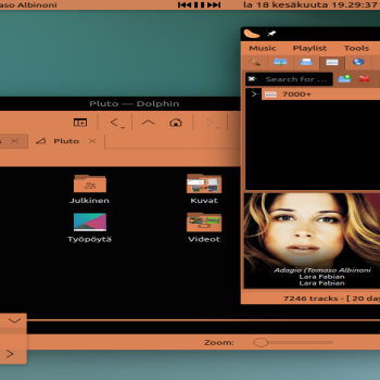 Orange - Black - Oranssi - Musta