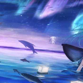 Hatsune Miku Vocaloid Anime Girl 4k