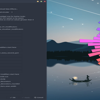 Advanced circular visualiser