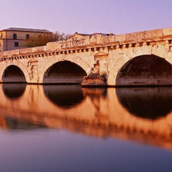 Reflection bridge rivers