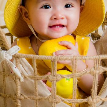 Baby in Basket
