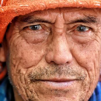 Close-Up Photo of Elderly Man