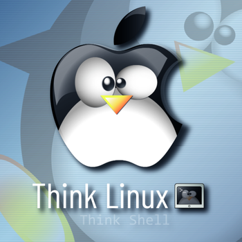 Tux Apple Think Shell 8k