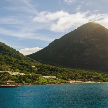 Marine alpine jungle fishing boat