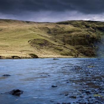 iceland skogafoss waterfall river 2017 4K Ultr..